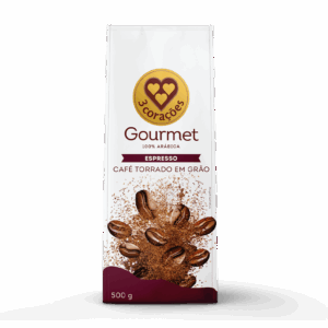 Café em Grãos 3 Corações Gourmet 1Kg